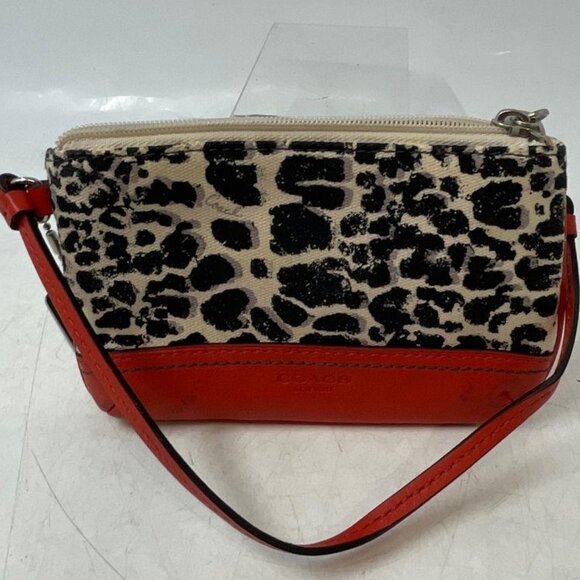 Coach Legacy Ocelot Print Wristlet - Picture 2 of 8